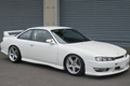 1997 Nissan SILVIA S14 K's KOUKI GANADOR Super Mirror, HKS Exhaust Manifold, TEIN Height Adjustable Coilovers