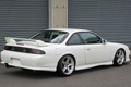 1997 Nissan SILVIA S14 K's KOUKI GANADOR Super Mirror, HKS Exhaust Manifold, TEIN Height Adjustable Coilovers