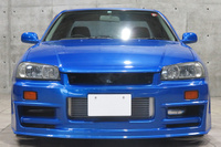 1998 Nissan SKYLINE ER34 25GT-X TURBO BAYSIDE BLUE, HKS Air Clean, HKS Height Adjustable Coilovers