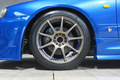 1998 Nissan SKYLINE ER34 25GT-X TURBO BAYSIDE BLUE, HKS Air Clean, HKS Height Adjustable Coilovers