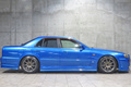 1998 Nissan SKYLINE ER34 25GT-X TURBO BAYSIDE BLUE, HKS Air Clean, HKS Height Adjustable Coilovers