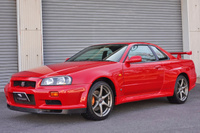 1999 Nissan SKYLINE GT-R BNR34 R34 Skyline GT-R AR2 ACTIVE RED