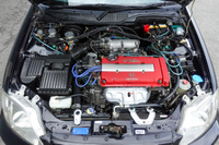 1998 Honda CIVIC TYPE R EK9 TYPE R, FUJITSUBO MUFFLER, TEIN HEIGHT ADJUSTABLE COILOVERS
