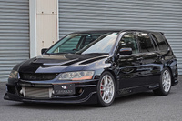 2005 Mitsubishi LANCER EVOLUTION WAGON CT9W EVOLUTION GT, HKS Height Adjustable Coilovers, HKS Catalyzer
