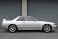 1994 Nissan SKYLINE GT-R BNR32 R32 GTR V-Spec II, KL0 Spark Silver Metallic, 5 Zigen Muffler