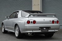 1994 Nissan SKYLINE GT-R BNR32 R32 GTR V-Spec II, KL0 Spark Silver Metallic, 5 Zigen Muffler