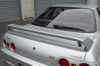1994 Nissan SKYLINE GT-R BNR32 R32 GTR V-Spec II, KL0 Spark Silver Metallic, 5 Zigen Muffler
