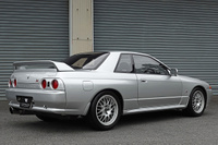 1994 Nissan SKYLINE GT-R BNR32 R32 GTR V-Spec II, KL0 Spark Silver Metallic, 5 Zigen Muffler