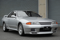 1994 Nissan SKYLINE GT-R BNR32 R32 GTR V-Spec II, KL0 Spark Silver Metallic, 5 Zigen Muffler