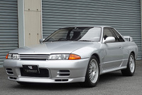 1994 Nissan SKYLINE GT-R BNR32 R32 GTR V-Spec II, KL0 Spark Silver Metallic, 5 Zigen Muffler