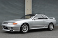1994 Nissan SKYLINE GT-R BNR32 R32 GTR V-Spec II, KL0 Spark Silver Metallic, 5 Zigen Muffler