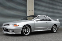 1994 Nissan SKYLINE GT-R BNR32 R32 GTR V-Spec II, KL0 Spark Silver Metallic, 5 Zigen Muffler