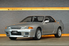 1994 Nissan SKYLINE GT-R BNR32 R32 GTR V-Spec II, KL0 Spark Silver Metallic, 5 Zigen Muffler