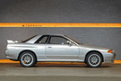 1994 Nissan SKYLINE GT-R BNR32 R32 GTR V-Spec II, KL0 Spark Silver Metallic, 5 Zigen Muffler