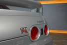 1994 Nissan SKYLINE GT-R BNR32 R32 GTR V-Spec II, KL0 Spark Silver Metallic, 5 Zigen Muffler