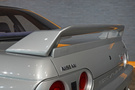 1994 Nissan SKYLINE GT-R BNR32 R32 GTR V-Spec II, KL0 Spark Silver Metallic, 5 Zigen Muffler