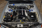 1994 Nissan SKYLINE GT-R BNR32 R32 GTR V-Spec II, KL0 Spark Silver Metallic, 5 Zigen Muffler