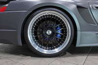 2001 Porsche 911 USDM Porsche 911 Turbo, Top Secret Wide Body