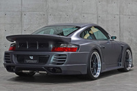 2001 Porsche 911 USDM Porsche 911 Turbo, Top Secret Wide Body