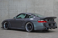 2001 Porsche 911 USDM Porsche 911 Turbo, Top Secret Wide Body