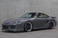 2001 Porsche 911 USDM Porsche 911 Turbo, Top Secret Wide Body