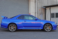 2000 Nissan SKYLINE GT-R BNR34 R34 GTR, TV2 BAYSIDE BLUE, LOW MILEAGE