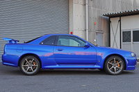 2000 Nissan SKYLINE GT-R BNR34 R34 GTR, TV2 BAYSIDE BLUE, LOW MILEAGE