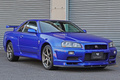 2000 Nissan SKYLINE GT-R BNR34 R34 GTR, TV2 BAYSIDE BLUE, LOW MILEAGE