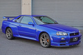 2000 Nissan SKYLINE GT-R BNR34 R34 GTR, TV2 BAYSIDE BLUE, LOW MILEAGE
