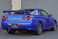 2000 Nissan SKYLINE GT-R BNR34 R34 GTR, TV2 BAYSIDE BLUE, LOW MILEAGE
