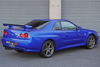 2000 Nissan SKYLINE GT-R BNR34 R34 GTR, TV2 BAYSIDE BLUE, LOW MILEAGE