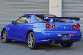 2000 Nissan SKYLINE GT-R BNR34 R34 GTR, TV2 BAYSIDE BLUE, LOW MILEAGE
