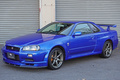 2000 Nissan SKYLINE GT-R BNR34 R34 GTR, TV2 BAYSIDE BLUE, LOW MILEAGE