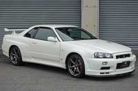 2002 Nissan SKYLINE GT-R BNR34 R34 GT-R M-SPEC  NUR Pearl White (QX1), LOW MILEAGE