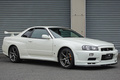 2002 Nissan SKYLINE GT-R BNR34 R34 GT-R M-SPEC  NUR Pearl White (QX1), LOW MILEAGE