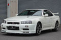 2002 Nissan SKYLINE GT-R BNR34 R34 GT-R M-SPEC  NUR Pearl White (QX1), LOW MILEAGE