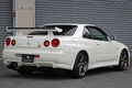 2002 Nissan SKYLINE GT-R BNR34 R34 GT-R M-SPEC  NUR Pearl White (QX1), LOW MILEAGE