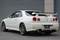 2002 Nissan SKYLINE GT-R BNR34 R34 GT-R M-SPEC  NUR Pearl White (QX1), LOW MILEAGE