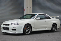 2002 Nissan SKYLINE GT-R BNR34 R34 GT-R M-SPEC  NUR Pearl White (QX1), LOW MILEAGE