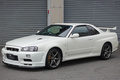 2002 Nissan SKYLINE GT-R BNR34 R34 GT-R M-SPEC  NUR Pearl White (QX1), LOW MILEAGE