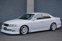 1998 Toyota CHASER JZX100 TOURER S, WORK Wheels 17 In, Aftermarket Aero