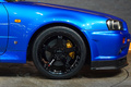 1999 Nissan SKYLINE GT-R BNR34 R34 Skyline GT-R V-SPEC, LOW KM's, TV2 Bayside Blue, NISMO LMGT4 18 Inch Wheels