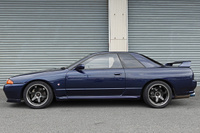 1990 Nissan SKYLINE GT-R BNR32 R32 GT-R, TH1 Dark Blue Pearl, RAYS Volk Racing TE37SL 17inch Wheels