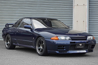 1990 Nissan SKYLINE GT-R BNR32 R32 GT-R, TH1 Dark Blue Pearl, RAYS Volk Racing TE37SL 17inch Wheels