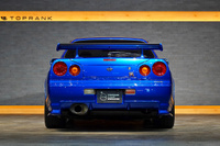 1999 Nissan SKYLINE GT-R BNR34 R34 Skyline GT-R V-Spec, TV2 Bayside Blue, Nismo S-Tune Front Bumper, Enkei 18 Inch Wheels