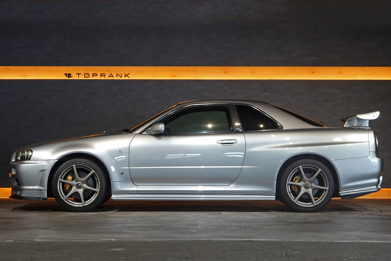 1999 Nissan SKYLINE GT-R R34 BNR34 Skyline GT-R, TOPRANK Chassis Refresh, Nismo Side Skirts Rear Under Spoiler,