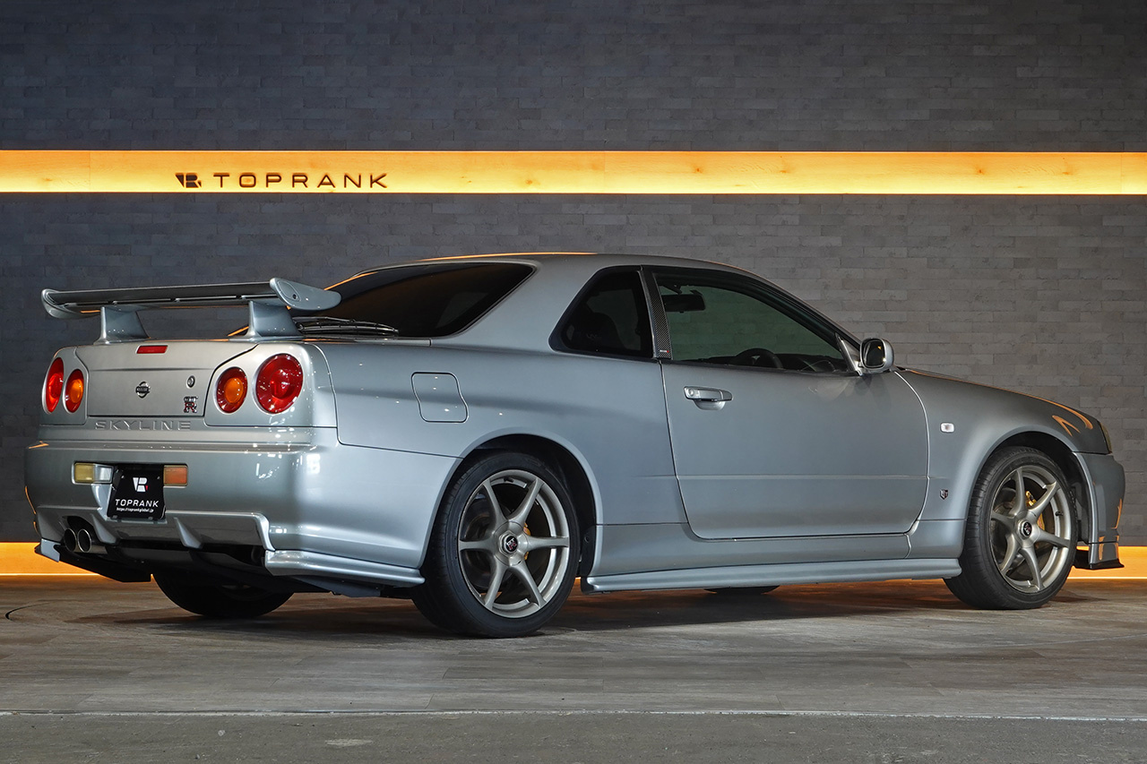 1999 Nissan SKYLINE GT-R R34 BNR34 Skyline GT-R, TOPRANK Chassis Refresh, Nismo Side Skirts Rear Under Spoiler,