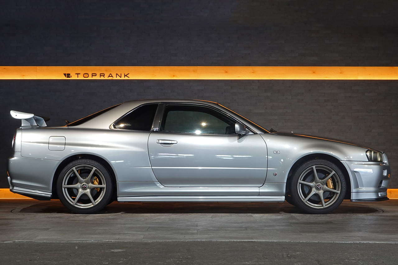 1999 Nissan SKYLINE GT-R R34 BNR34 Skyline GT-R, TOPRANK Chassis Refresh, Nismo Side Skirts Rear Under Spoiler,