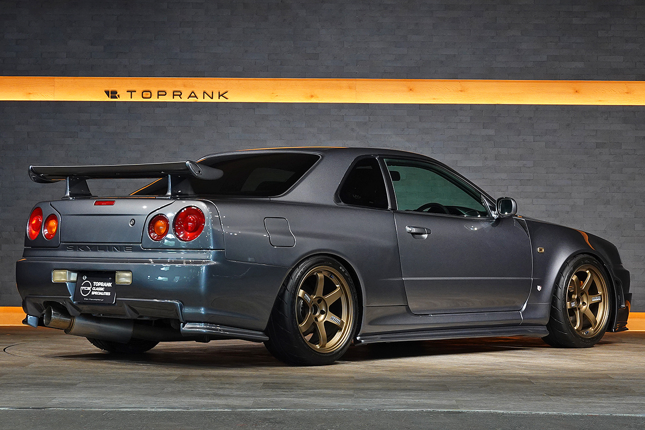 2000 Nissan SKYLINE COUPE ER34 Skyine 25 GT Turbo, Freedom Design Japan NISMO Z-Tune Style Full Aero, RAYS TE37 Wheels