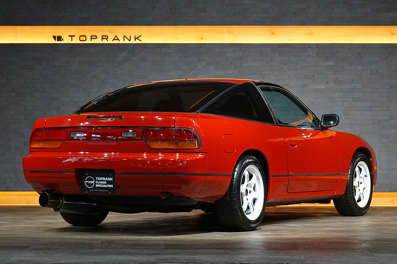 1993 Nissan 180SX RPS13 180SX Type II, RAYS TE37 16 Inch Alloy Wheels, HKS Muffler